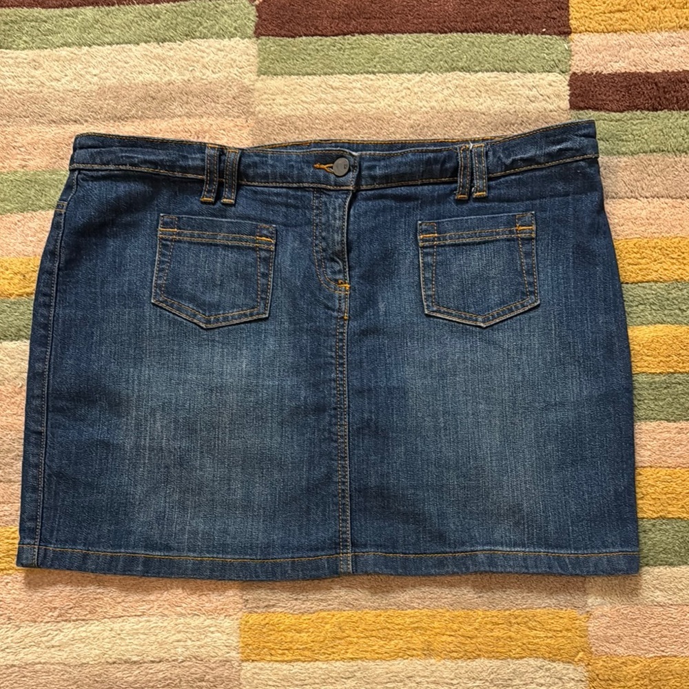 New York company jeans skirt size 16